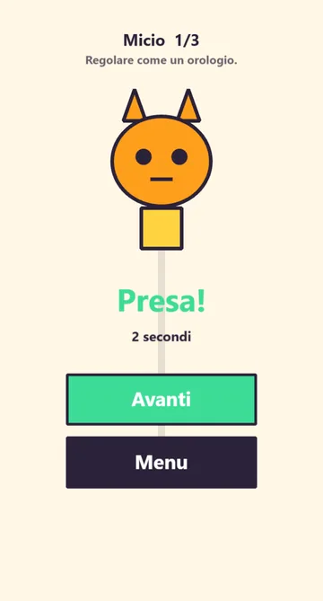 Una schermata di Un, due, tre... stella!